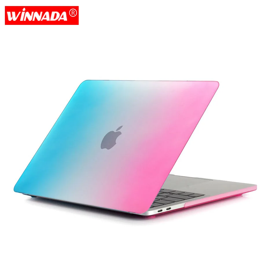 Laptop Case For macbook air 13 case the rainbow series For Apple MacBook Air Pro Retina 11 12 13 15 inch with Touch Bar