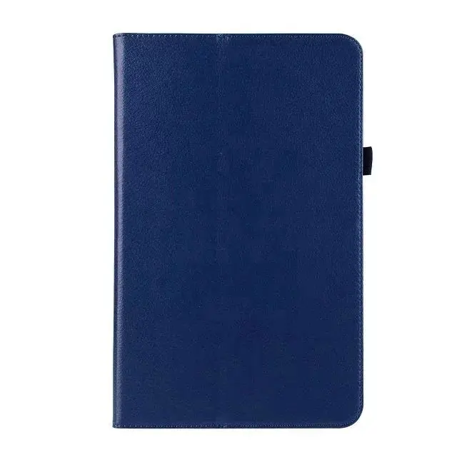 Чехол для Samsung Galaxy Tab A 6 A6 10,1 P580 P585 Чехол-книжка чехол S-ручка версия чехол для планшета защитный корпус+ подставка для ручек - Цвет: Синий