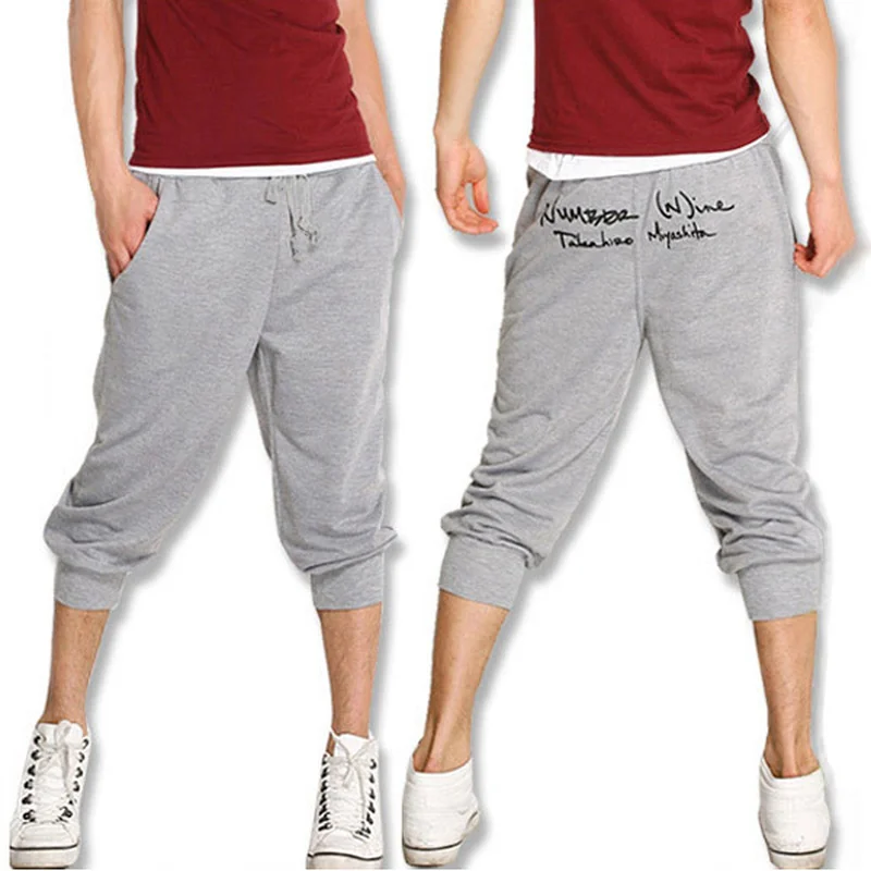 

2019 New Men's Casual Sports Sweatpants Slim Letter Printing Fitness Jogging Pants Hip Hop Streetwear Running Pants