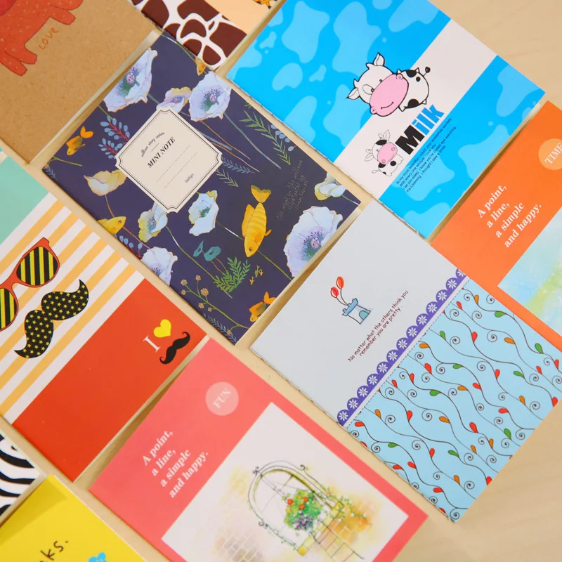 Планировщик наклейки Organizador 3 шт Kawaii мультфильм блокнот мини Книга школьный приз