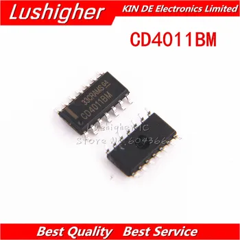 

10PCS CD4011BM SOP CD4011BM96 SOP14 CD4011 SMD IC new and original