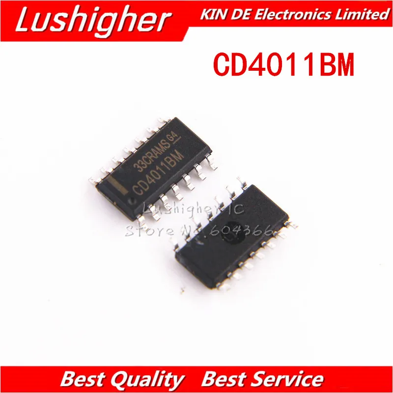 10pcs Cd4011bm Sop Cd4011bm96 Sop14 Cd4011 Smd Ic New Original ...