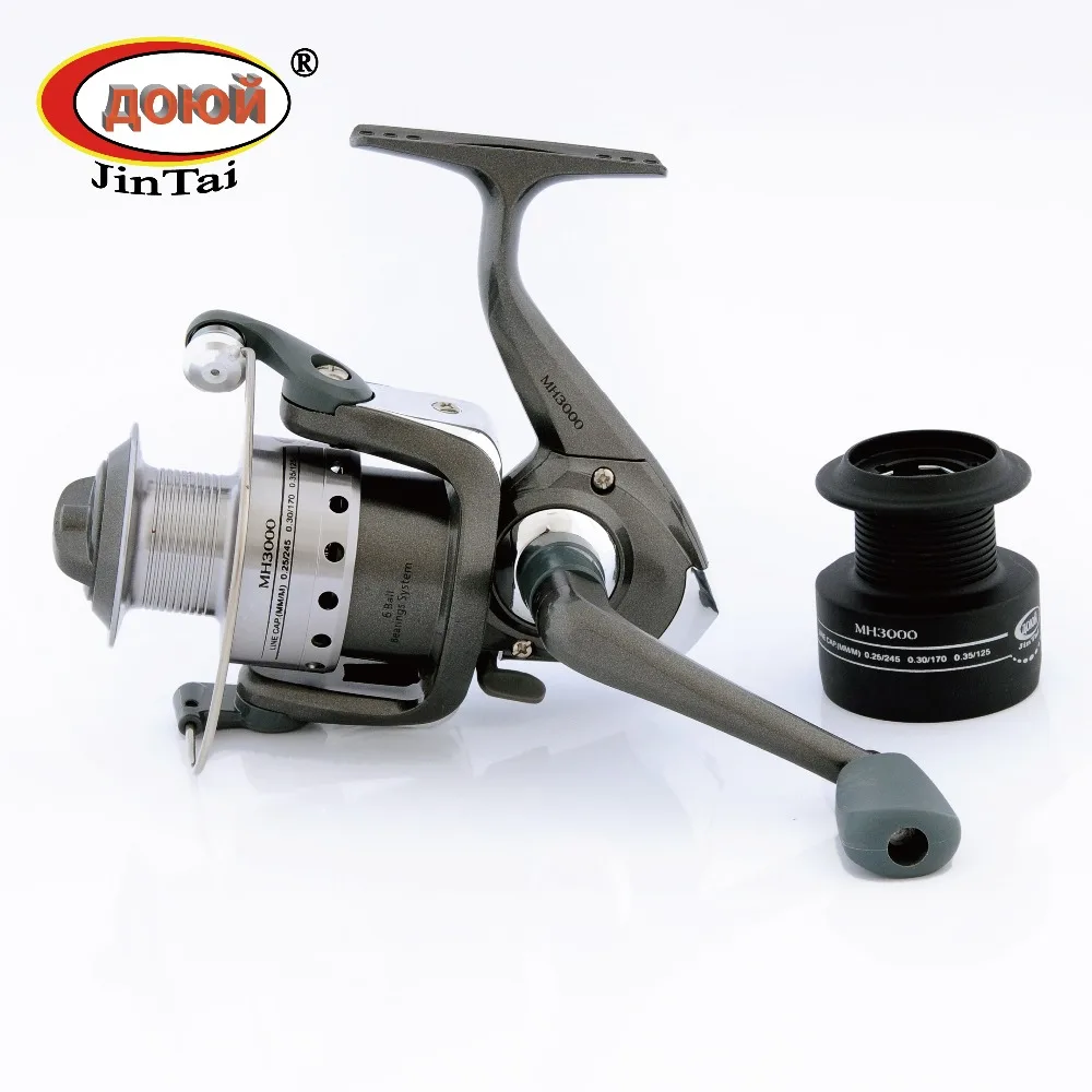 

JINTAI FISHING REEL CODE MH-3000 BALL BEARING 3/4/5/6/78 BB GEAR RATIO 5.2:1 TYPE PRE-LOADING WHEEL