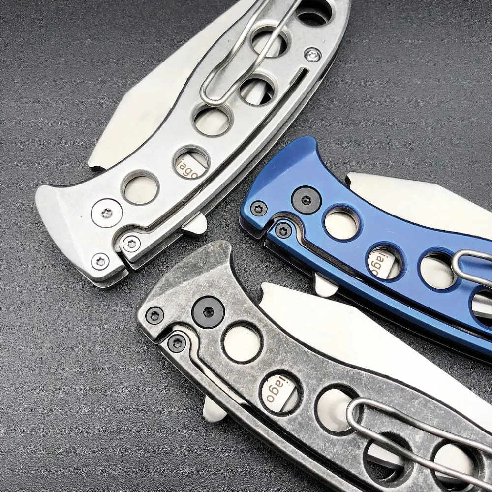 BMT C192TI Folding Blade Knife 9Cr18Mov steel Blade pocket knives Outdoor Camping Tool Knives EDC C192 Tactical tool Knife