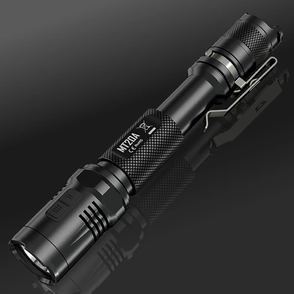 NITECORE MT20A многозадачный Тактический светильник R5 Белый Красный светодиодный светильник освещение AA Кемпинг ручной светильник ing фонарь