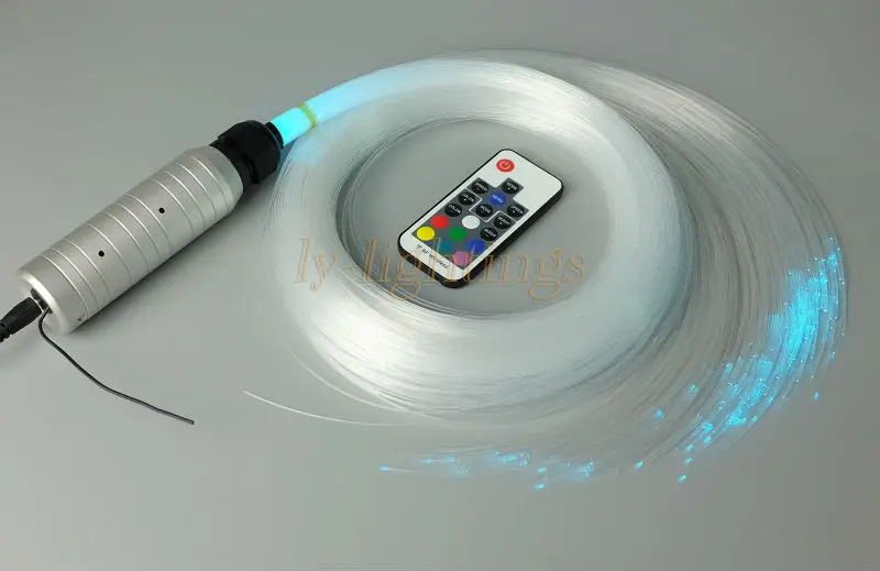 Mini fiber optic light kit color change stars for car decoration home