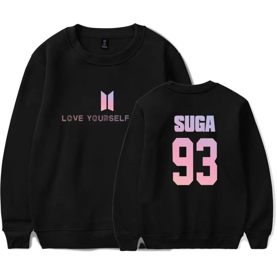 

DF LUCKYFRIDAYF Sweatshirt Women Oversize Sweatshirt Bangtan Boys K-pop Women Hoodies Sweatshirts Fashion Hoodies For Women