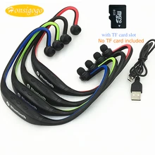 Honsigogo Wireless Earbuds Sport Bluetooth Earphone Plus TF Card Slot Headphones for samsung iphone font b