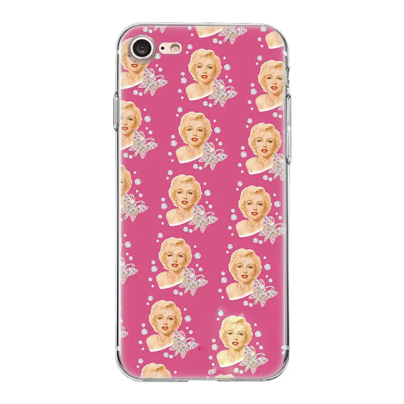 Tpwxnx Tattooed Sexy Marilyn Monroe For Samsung Galaxy A3 A5 A7 J1 J2 J3 J5 J7 2015 2016 2017 Soft Coque