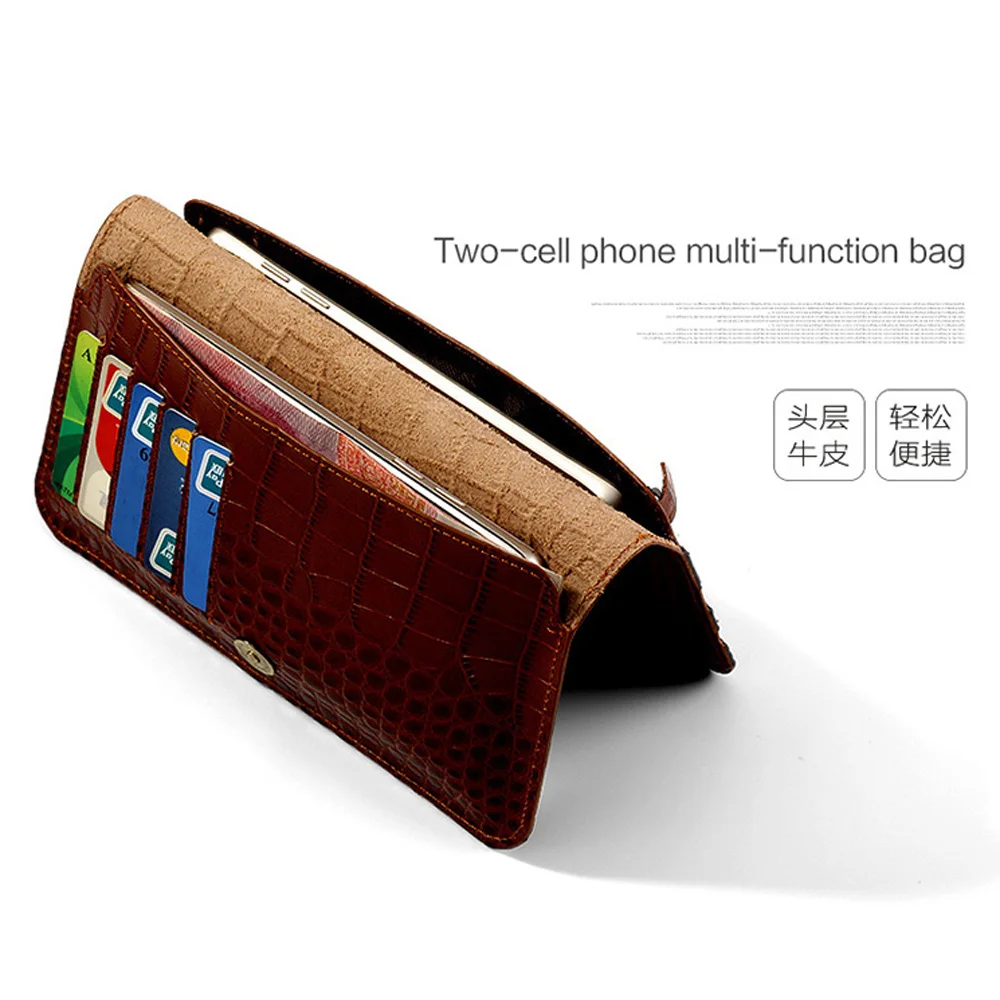 Flip Genuine Leather case For Redmi Note 4 plus phone Crocodile skin Wallet Bag Note4 Plus 6a 8 A2 lite Max 3 Mix handbag | Мобильные