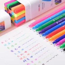 Deli 12/24 цвета карандаш вода-цветные ручки зрачки цвет ful Творческий Kredki для рисования цвет es Para Colegio Papelaria