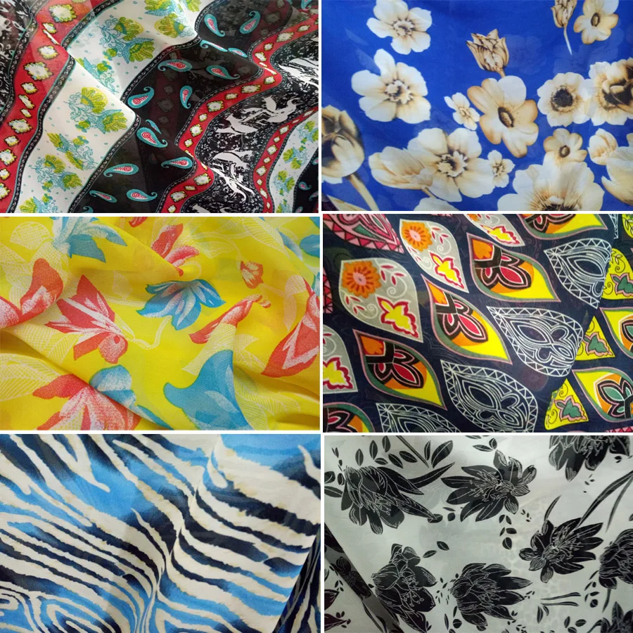 Распродажа, летнее платье, шифоновая одежда для косплея, с принтом 75D, мягкая шелковистая ткань, светильник, дышащая ткань, сделай сам