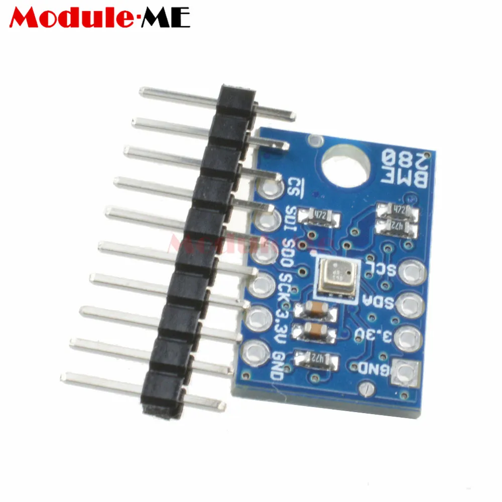 

BME280 I2C SPI Breakout Temperature Humidity Barometric Pressure BME280 Sensor Module