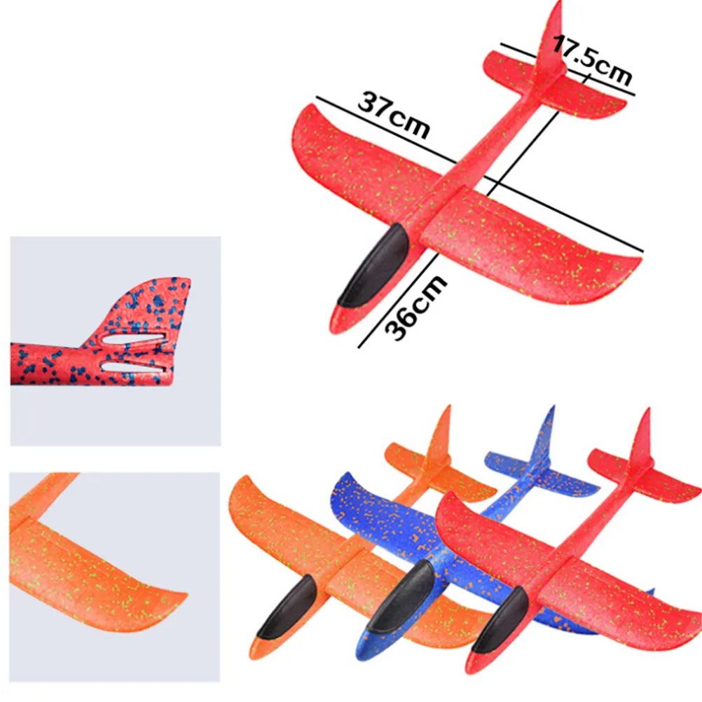 

16 Styles EVA Aircraft Airplane Made Of Foam Plastic Hand Launch Throwing Glider Inertial Foam Airplane Plane Model Outdoor Toys