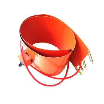 

220v 2000w 250*1740*1.5mm Silicone Drum Heater for oil barrel