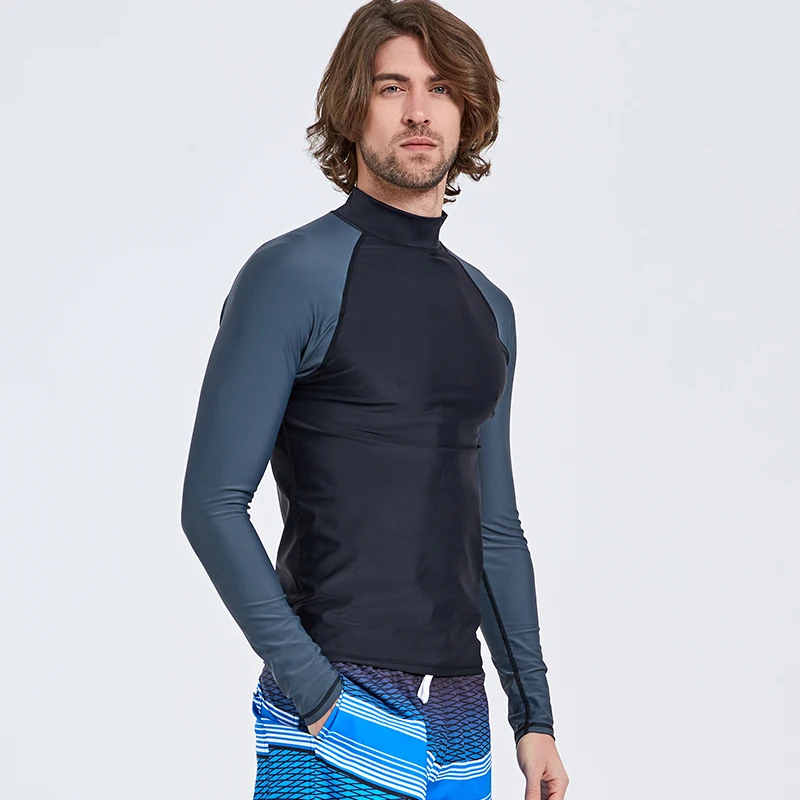 SBART الرجال كم طويل Rashguards قمم ليكرا الغوص إركب الرياح تصفح المضادة للأشعة فوق البنفسجية السباحة بذلة قميص الغوص تي شيرت لتصفح SBART الرجال كم طويل Rashguards قمم ليكرا الغوص إركب الرياح تصفح المضادة للأشعة فوق البنفسجية السباحة بذلة قميص الغوص تي شيرت لتصفح