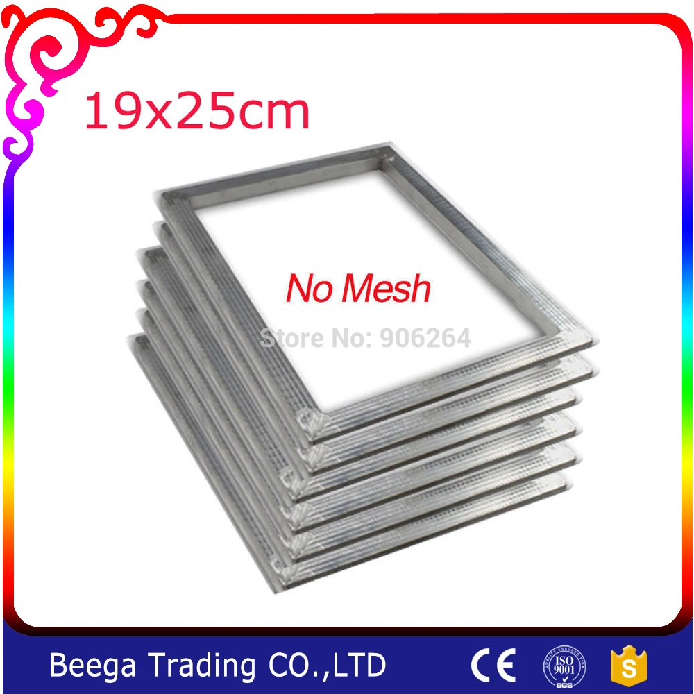 

Exported Quality Screen Printing Frame ( 7.5x10 inch =19x25cm) Wholesale Price Door to Door