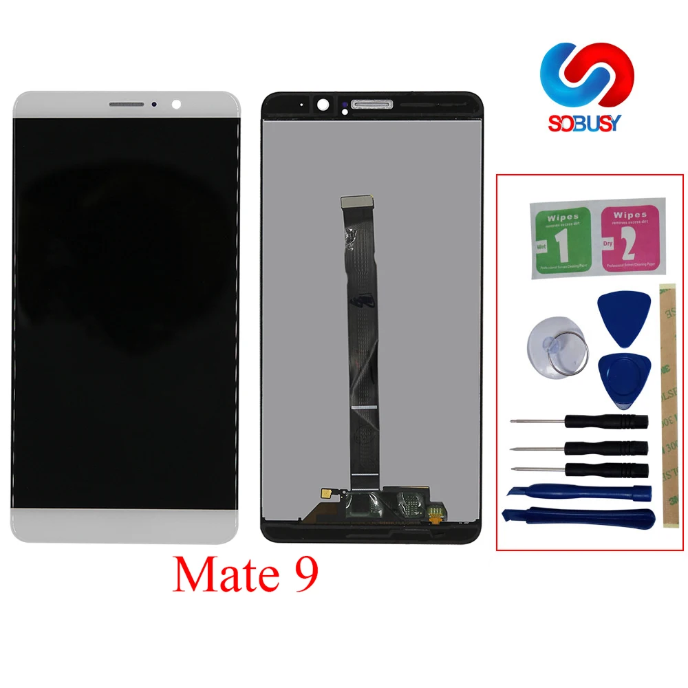 Для Huawei Mate 9 MHA-L09 MHA-L29 MT9 сенсорный экран ЖК-дисплей дигитайзер Сенсорная панель в