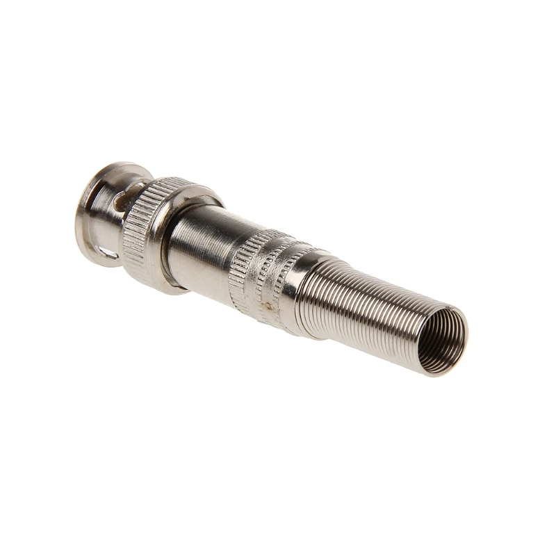  Free Shipping 10Pcs BNC Male Plug Connector To Screw For RG-59 Coaxical Cable CCTV Camera - 32911471424