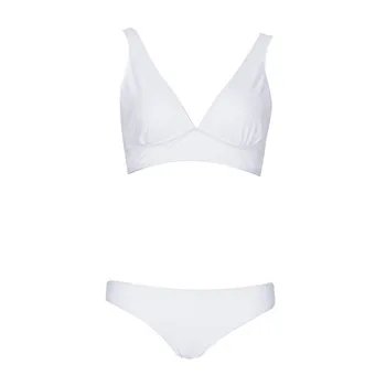 

FREE OSTRICH 2019 2019 high quality comfortable sexy underwear pajamas women's solid color beachwear thong two-piece suit