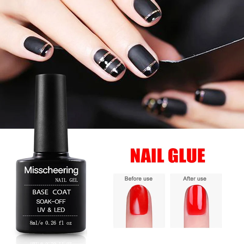 Nair Art Topcoat Seal клей UV LED верхнее пальто уплотнение закаленное стекло для ногтей
