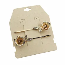 Timlee H018 Изысканный цветок розы сплав заколка для волос мода торговля аксессуарами для волос