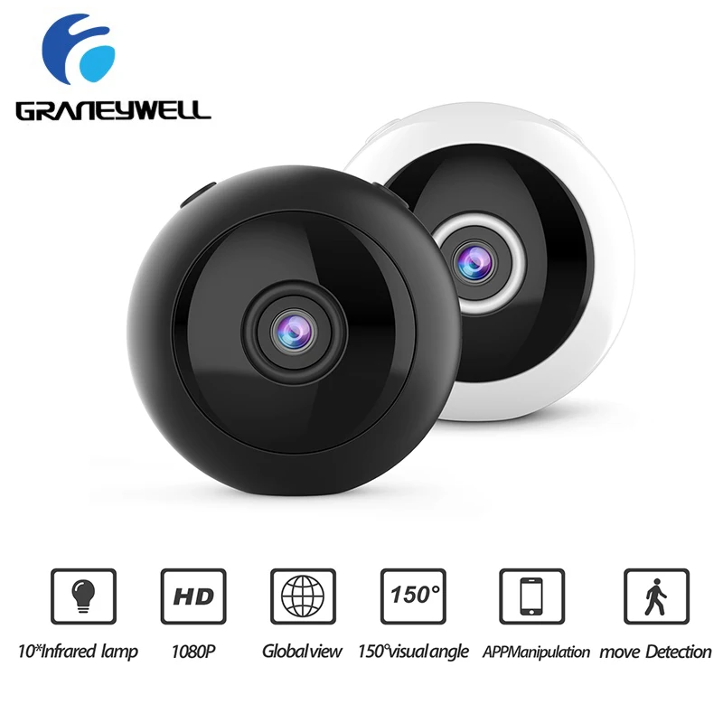 

Graneywell New IP Camera Wifi HD 1080P Security Camera Support App Remote Monitor Night Vision Indoor Camera for Home Secuity