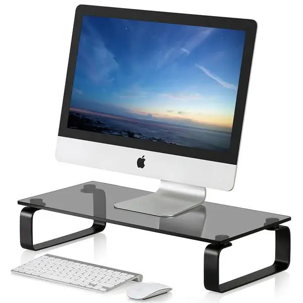

Fitueyes Computer Monitor Riser and Laptop Stand, 4.7in High 23.6in Desktop Stand DT106005GB