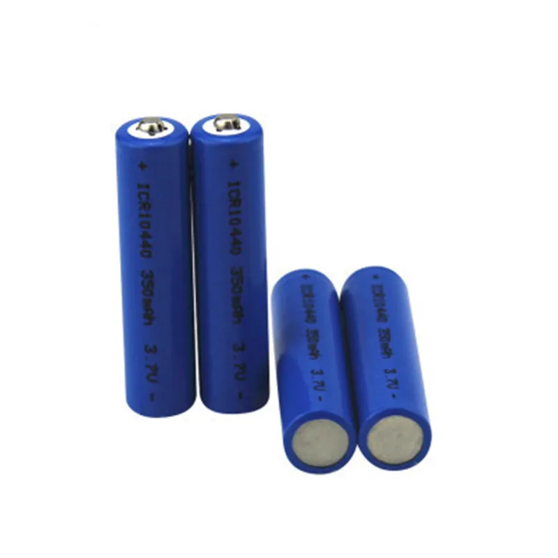 

Cncool 6pcs 10440 3.7v AAA Lithium Battery 350mAh Rechargeable Battery Fast Shipping 3.7v Lithium Li-lon AAA battery