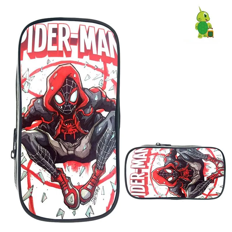 17 Spider Man Far From Home Pencil Case for Boys Girls Stationery Storage Bags Cosmetic Bag Kids School Supplies Makeup Bag - Color: 17