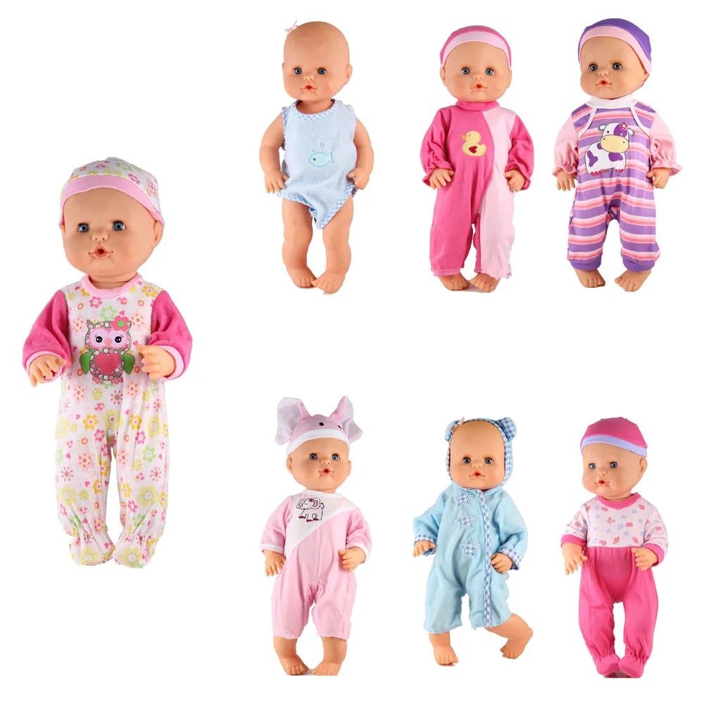 

13inch Doll Clothes 35CM Nenuco Ropa Accesorios Nenuco y su Hermanita Owl Jumpsuits With Hat And More 35CM Nenuco Accessories