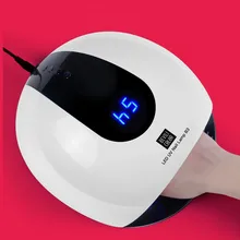 Pro 80 W сушилка для гель-лака светолечение для маникюра сушильная машина светодиодная лампа гель УФ быстрая сушка все клей таймер 10/30/60/120 S установка