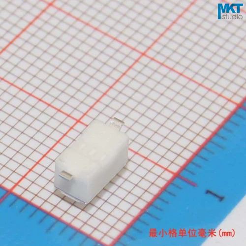 100 шт. черный белый SMD 2 Pins оснастка Микро Кнопка мгновенный переключатель 3*6*4 3/4 5/5