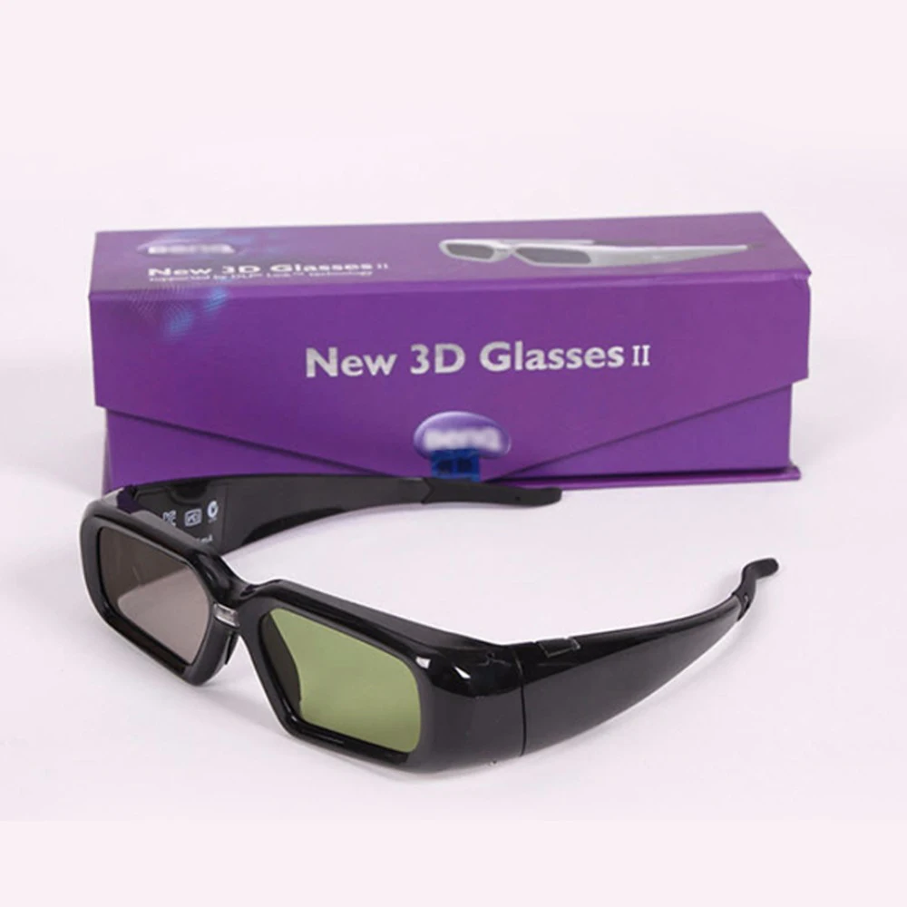3D очки DLP 144 Гц с активным затвором для BenQ W1075 W1500 W1070 W750 W1080ST совместимы Optoma SHARP Acer Epson