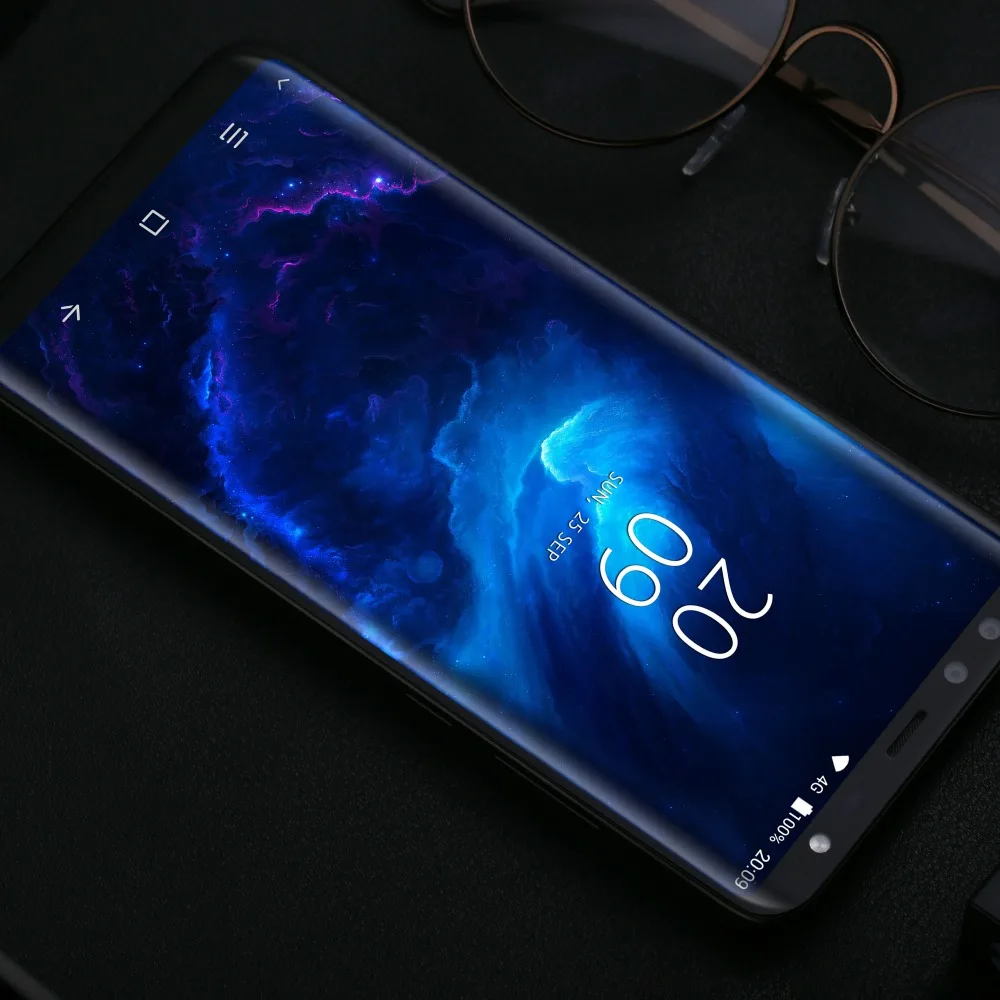 Blackview S8 4 камеры смартфон 5," 18:9 соотношение сторон Бесконечность экран 4 Гб+ 64 ГБ MTK6750T Восьмиядерный отпечаток пальца 4G мобильный телефон