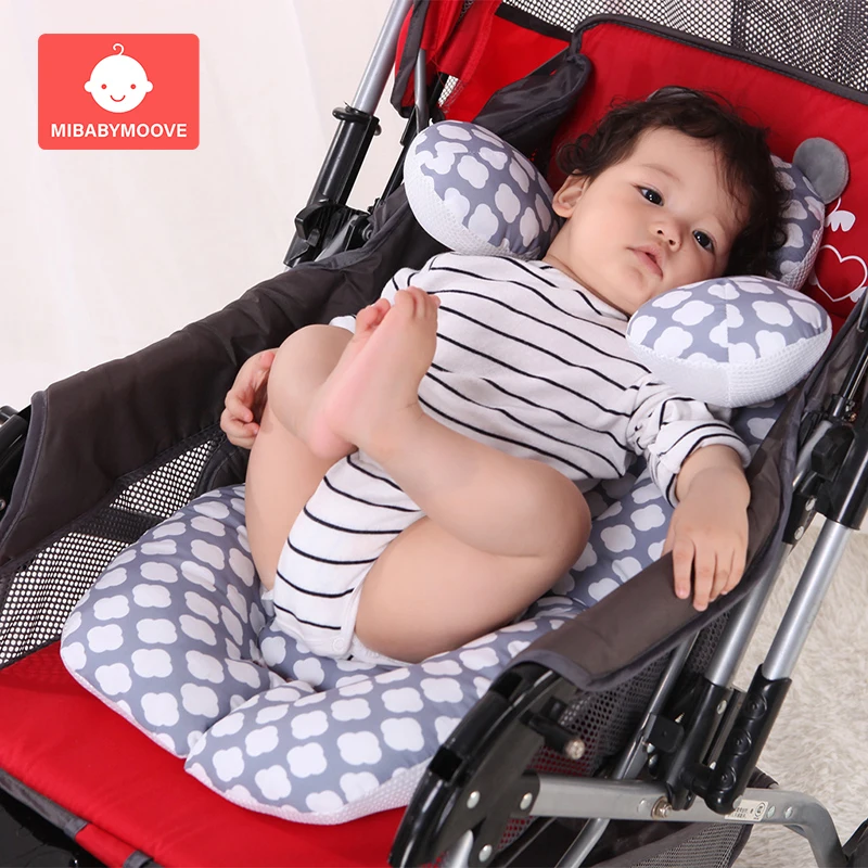 

Baby Head Support Stroller Pad Warm Car Pram Seat Cushion Sleeping Mattresses Infant Strollers Accessories Child Chair Cushion