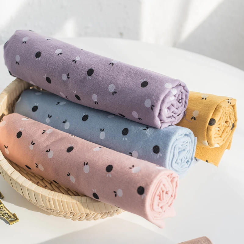

DIY handmade cotton Fabric Printed sanding cotton Cloth for Kids