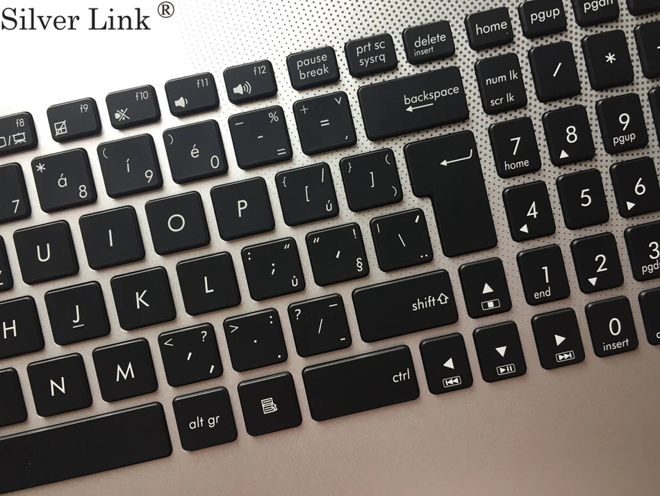 CZ Czech keyboard for ASUS N76 76VB N76VJ N76VM N76VZ Silver keyboard backlit cover with C shell non-touchpad CZ Czech keyboard for ASUS N76 76VB N76VJ N76VM N76VZ Silver keyboard backlit cover with C shell non-touchpad