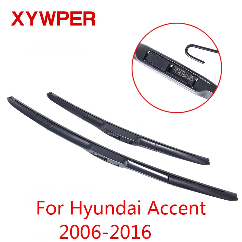 Стеклоочистители XYWPER для Hyundai Accent 2006 2007 2008 2009 2010 2011 2012 2013-2016. автомобильные