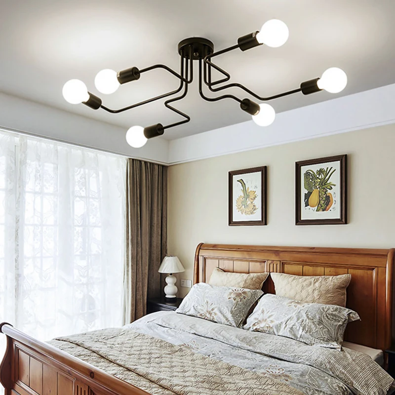 Современный светодиодный потолочный светильник для гостиной, спальни, люстры, креативное домашнее освещение, светильники, люстра