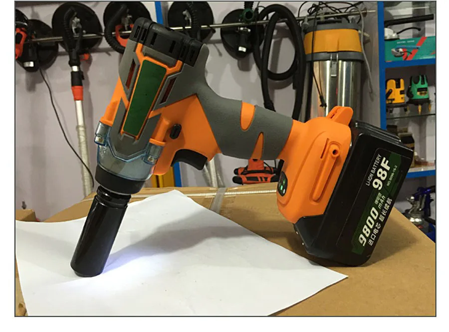 Brushless Cordless Rechargeable  Lithium Battery Car Electric Wrench-014