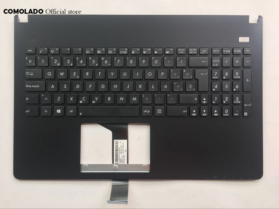 SP Spanish keyboard for ASUS X501 X501A X501U X501EI X501X X501XE black with Palmrest Upper cover SP Layout