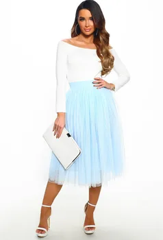 

New Summer Adult Women Girl Princess Fairy Style Tutu Skirt Long Petticoat Tulle Layered Sundress Skirts Hot 2019 New