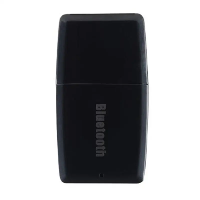 Черный 2in1 черный или белый Беспроводной Bluetooth Музыка Аудио приемник A2DP обоих концах для подключения внешних устройств к автомобильной FM передатчик музыкальный адаптер Bluetooth, ЧМ-передатчик УКВ - Название цвета: Черный