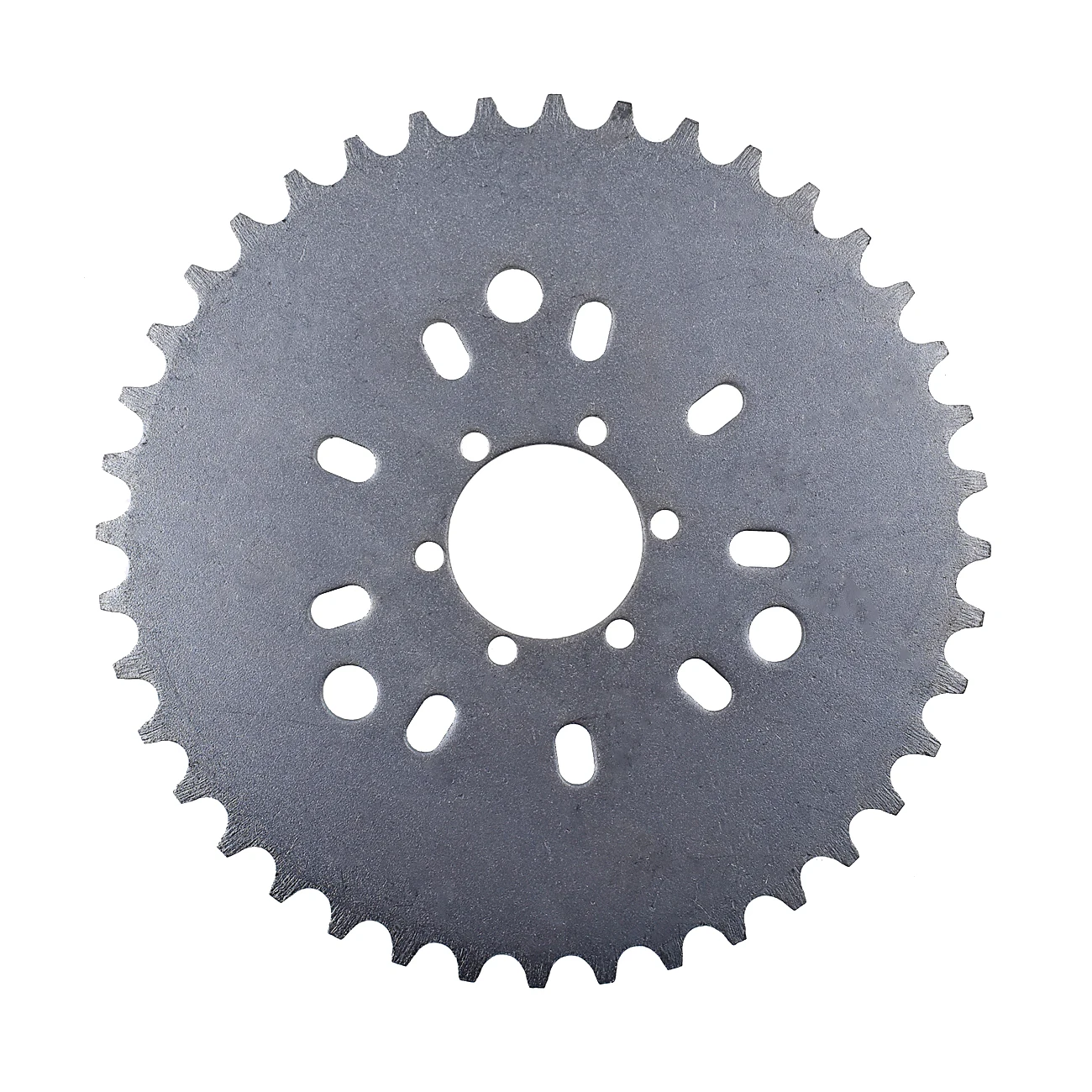 Silver CNC Adapter 40T Sprocket Fit 49cc 50cc 66cc 80cc Motorized Bike