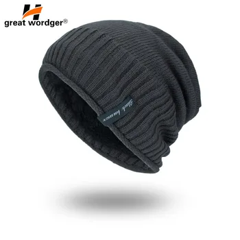 

Winter Windproof Hiking Caps Men Warm Thermal Knit Hat Fleece Balaclava Beanies Ski Bike Motorcycle Helmet Hat