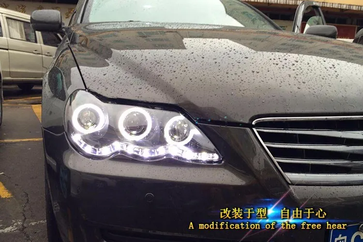 Автомобильный Стайлинг для Toyota Reiz Mark X фары 2009 2012 Mark X светодиодная фара СИД drl H7 hid Bi ксеноновые линзы ближнего света