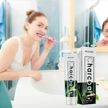 Бамбуковая углеродная зубная паста, удаление пятен, отбеливающая зубная паста, борется с кровотечениями десны, прочное свежее дыхание, предотвращает разложение зубов