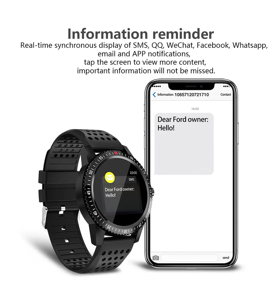 COLMI Smartwatch IP67 Waterproof Wearable Device Heart Rate Monitor Color Display Smart Watch For Android IOS_12