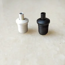 10 шт./лот 1,0-2,0 стальной провод веревка или кабель черный/белый фиксатор стальной кабельный зажим для шнура провода Замок